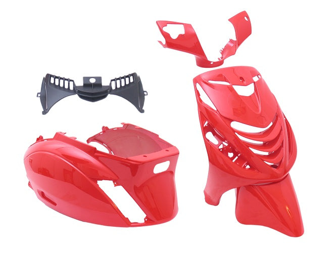 Edge Plate Set Zip SP model from 2000, 5-piece, red gloss