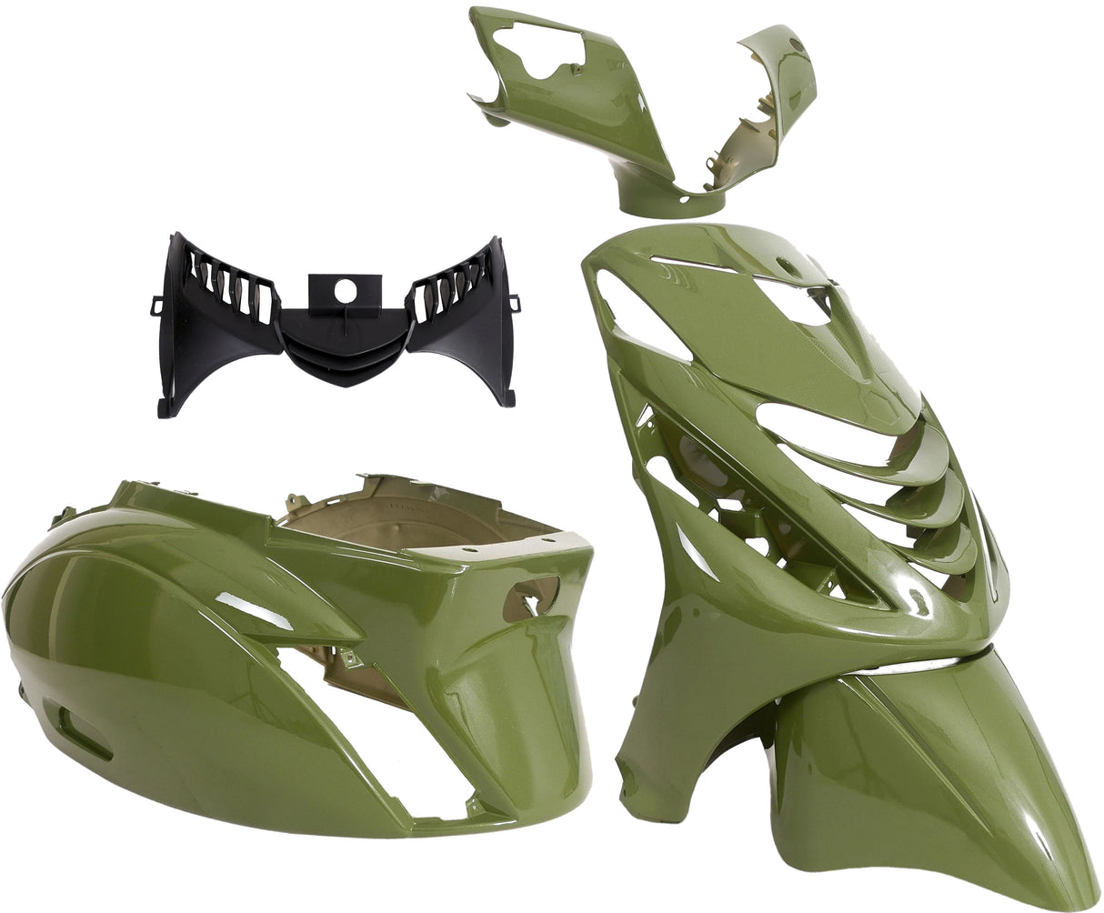 Edge Storge de 5 piezas para Piaggio Zip-SP desde el año 2000 District Green