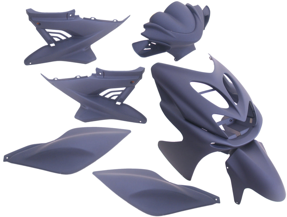Edge Plate set Aerox up to 2014, 9-piece matte dark blue
