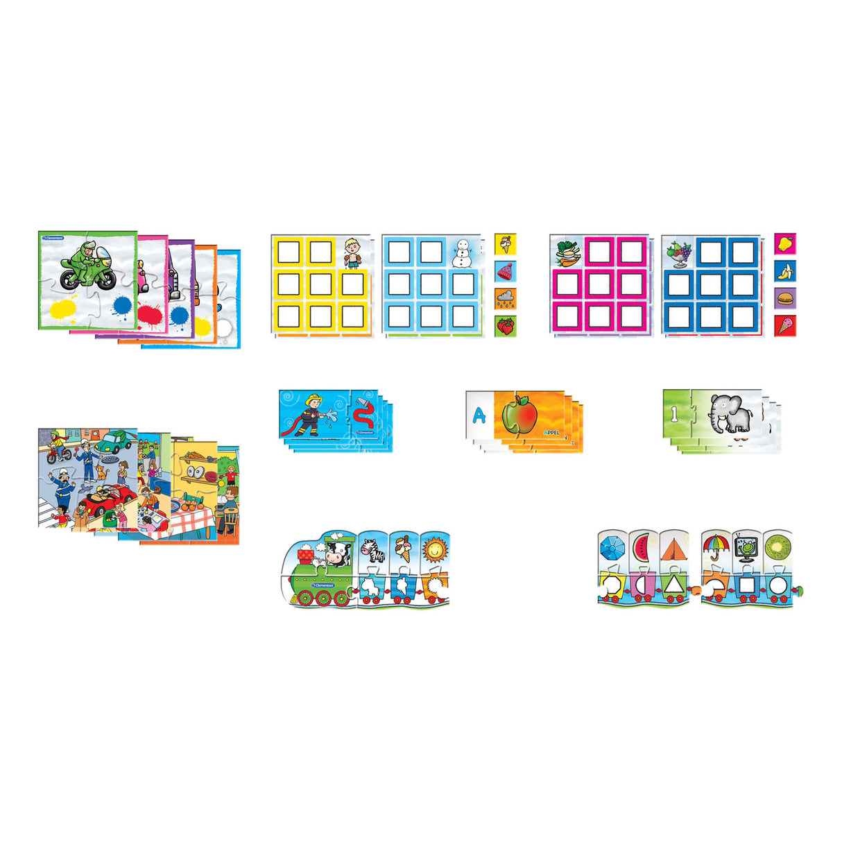 Clementoni Play and Learn - 8 games in 1