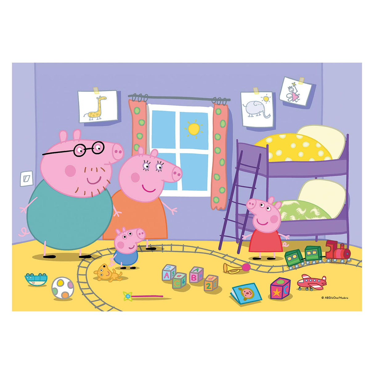 Clementoni Peppa Pig puzzle 2 x 20 pieces