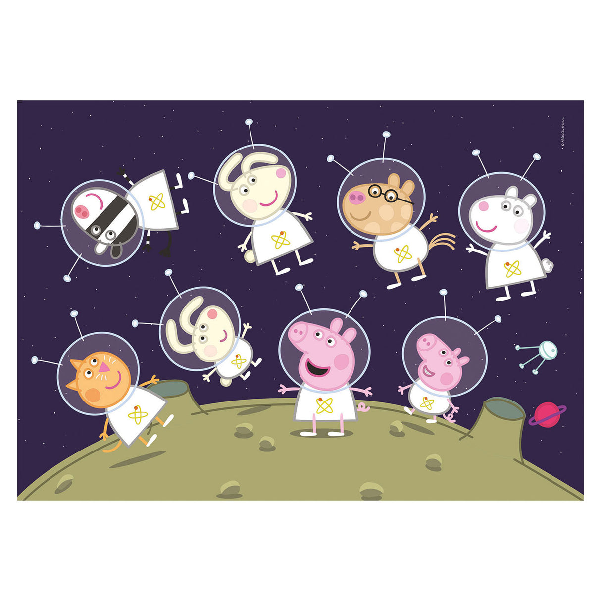 Clementoni Puzzle Color Peppa Pig, 60st.