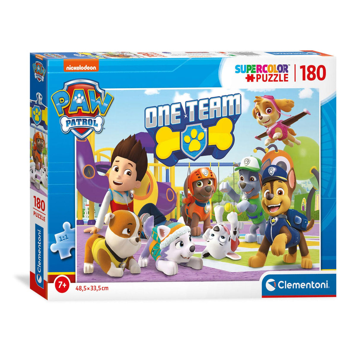 Clementoni puzzle paw patrol, 180pcs.