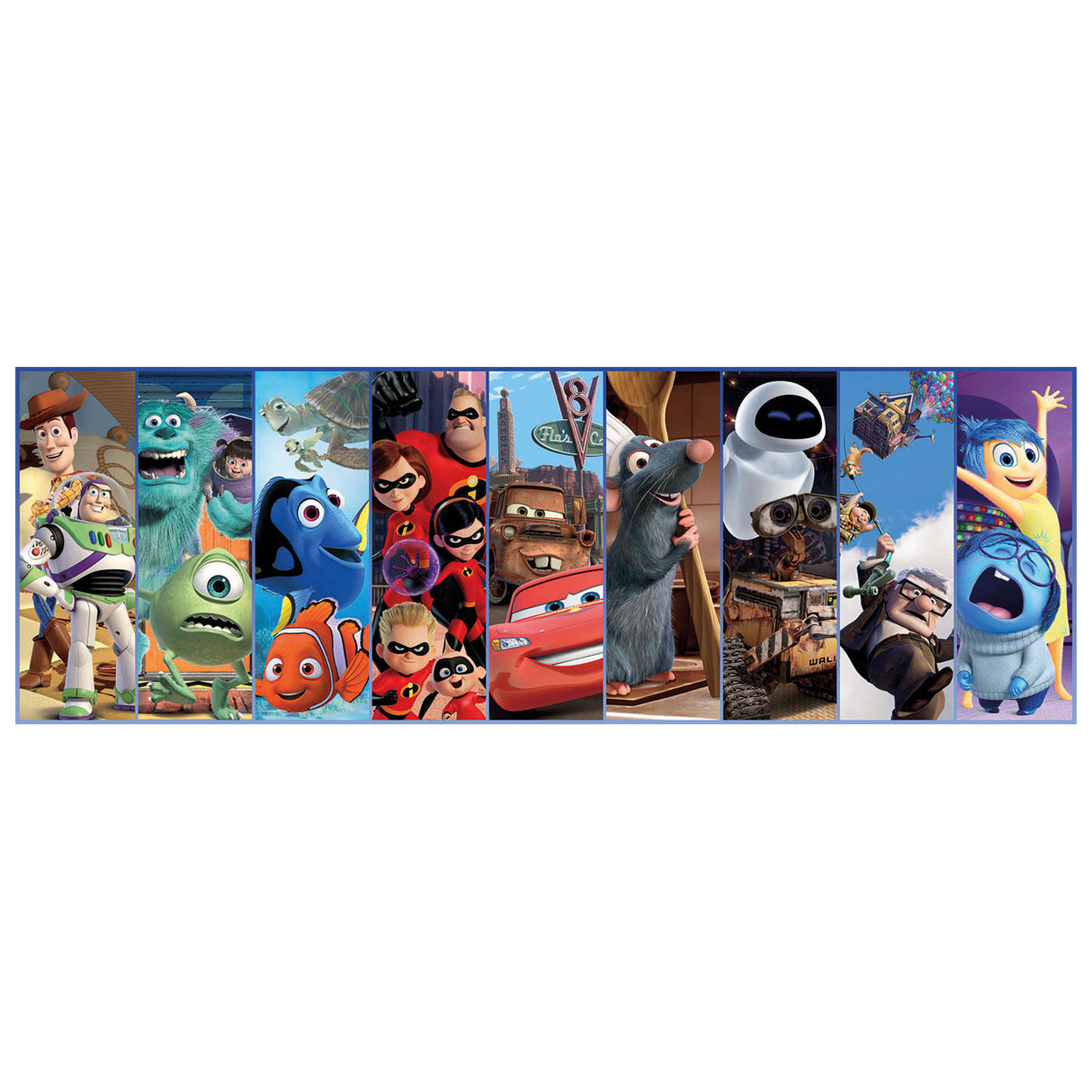 Cleemononi Panorama Puzzle Disney Pixar, 1000st.