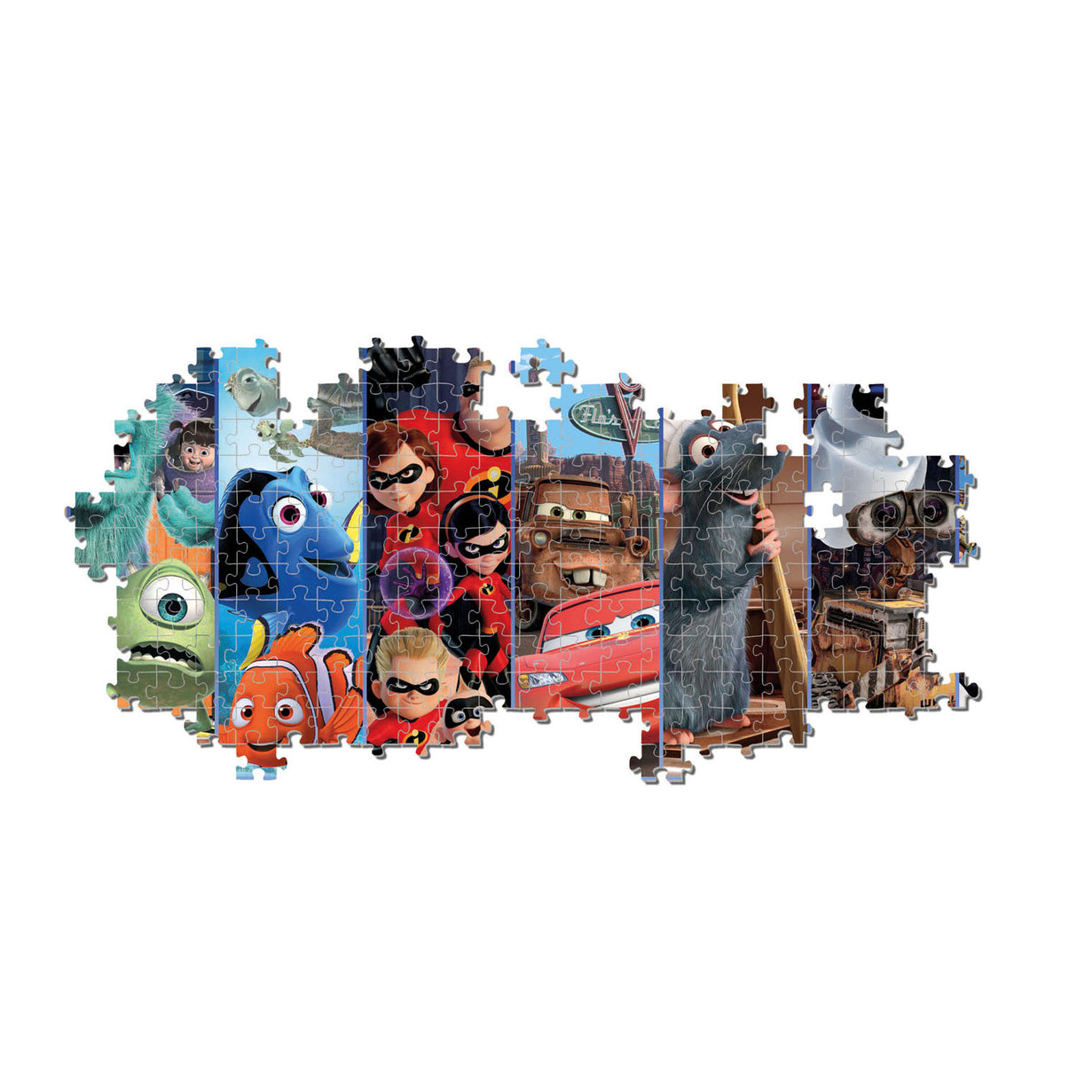 Cleemononi Panorama Puzzle Disney Pixar, 1000st.