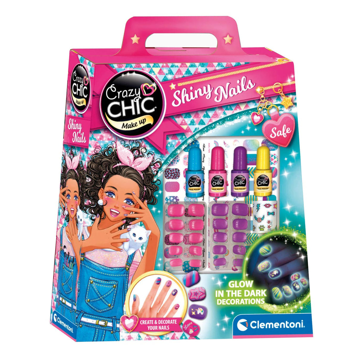 Clementoni Crazy Chic - Fluo Nails