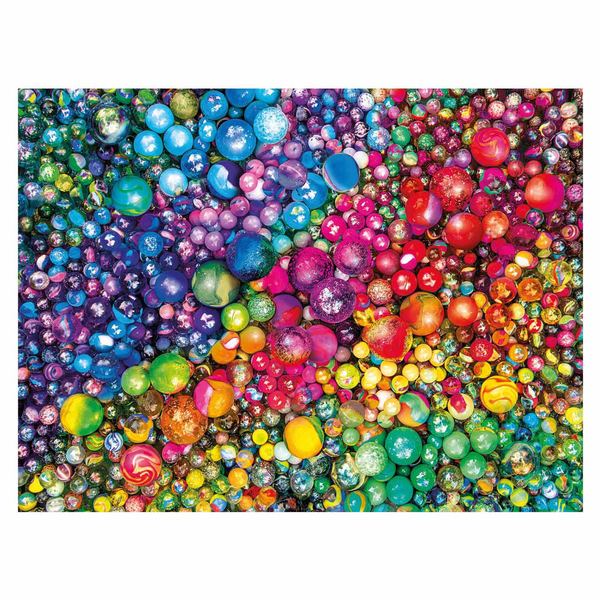 Clementoni colorboom puzzle marbles, 1000 pcs.