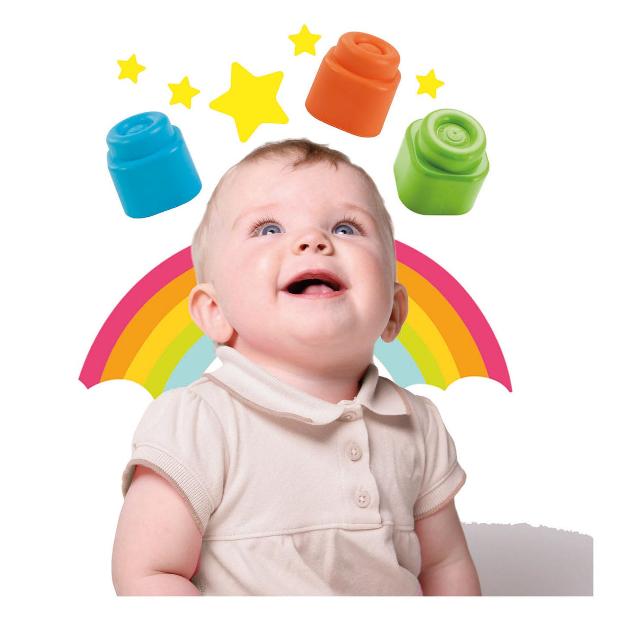 Trem sensorial de Clementoni Baby Clemmy