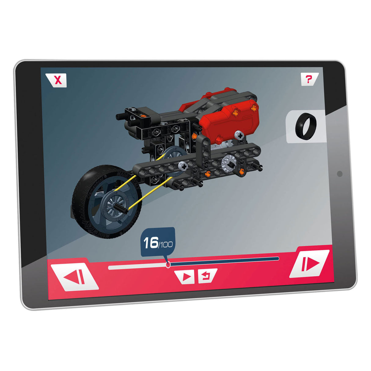 Puzal Urlár Clementoni Bándearg Idirghníomhach Mór