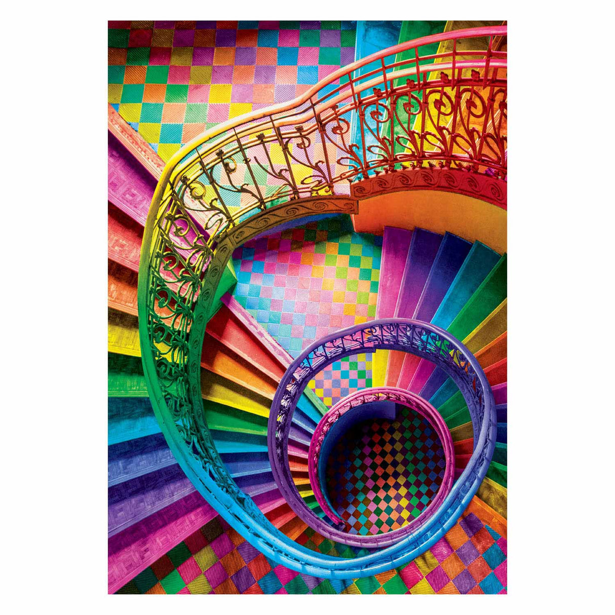 Clementoni Colorboom Jigsaw Puzzle Stairs, 500 pcs.