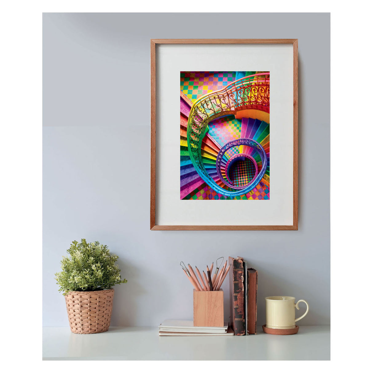 Clementoni Colorboom Jigsaw Puzzle Stairs, 500 pcs.