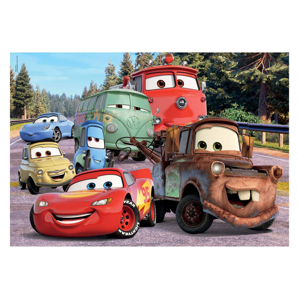 Clementoni Maxi puzzle autíčka, 24 ks.