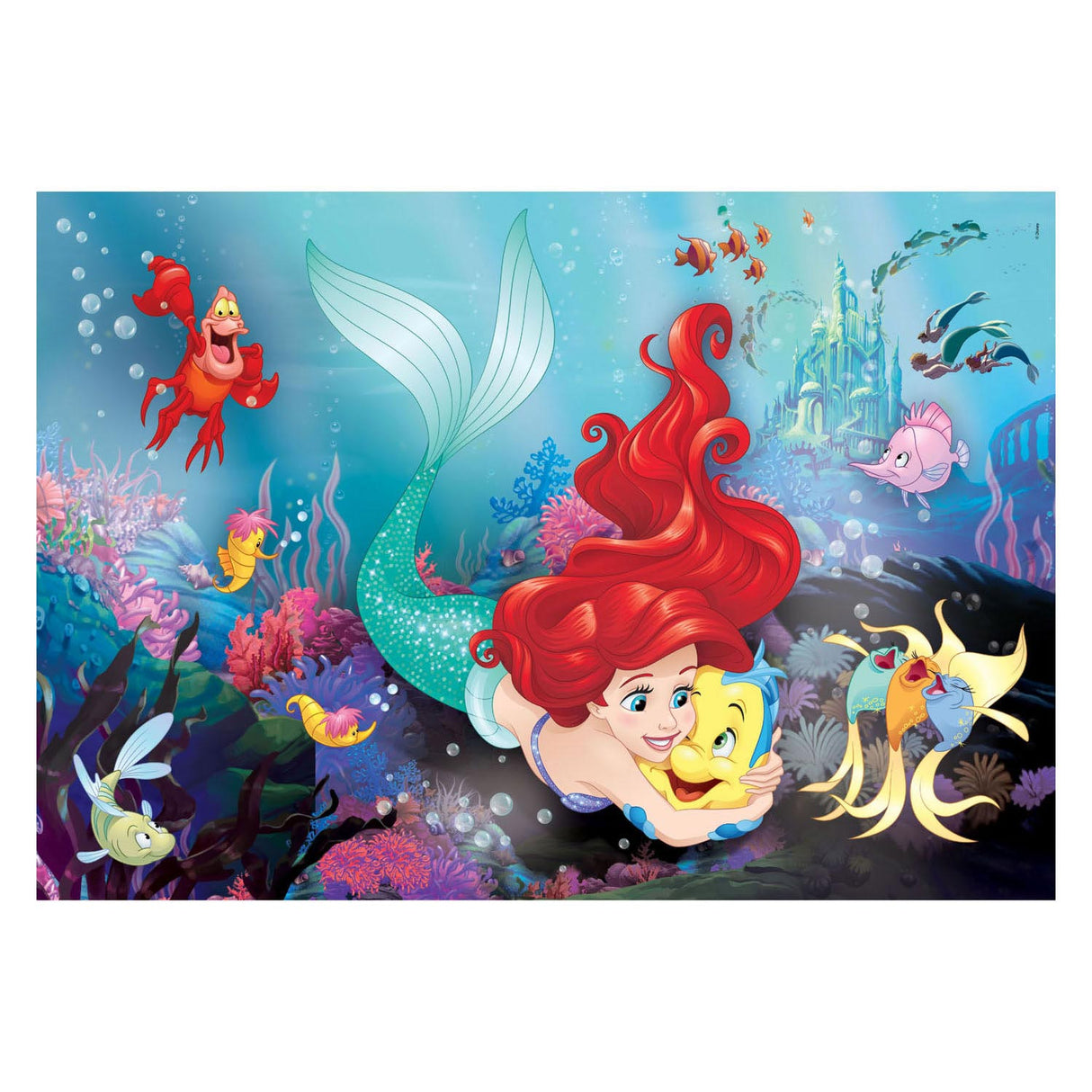 Clementoni Maxi Jigsaw Puzzle Disney Little Sereia, 24st.