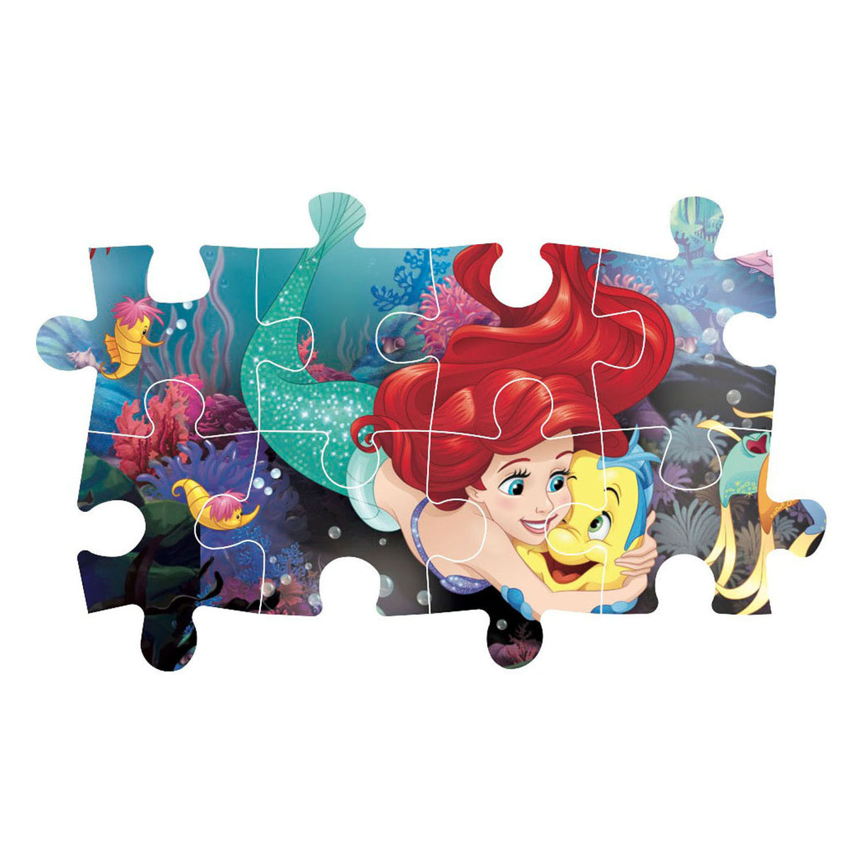 Clementoni Maxi Jigsaw Puzzle Disney Little Sereia, 24st.