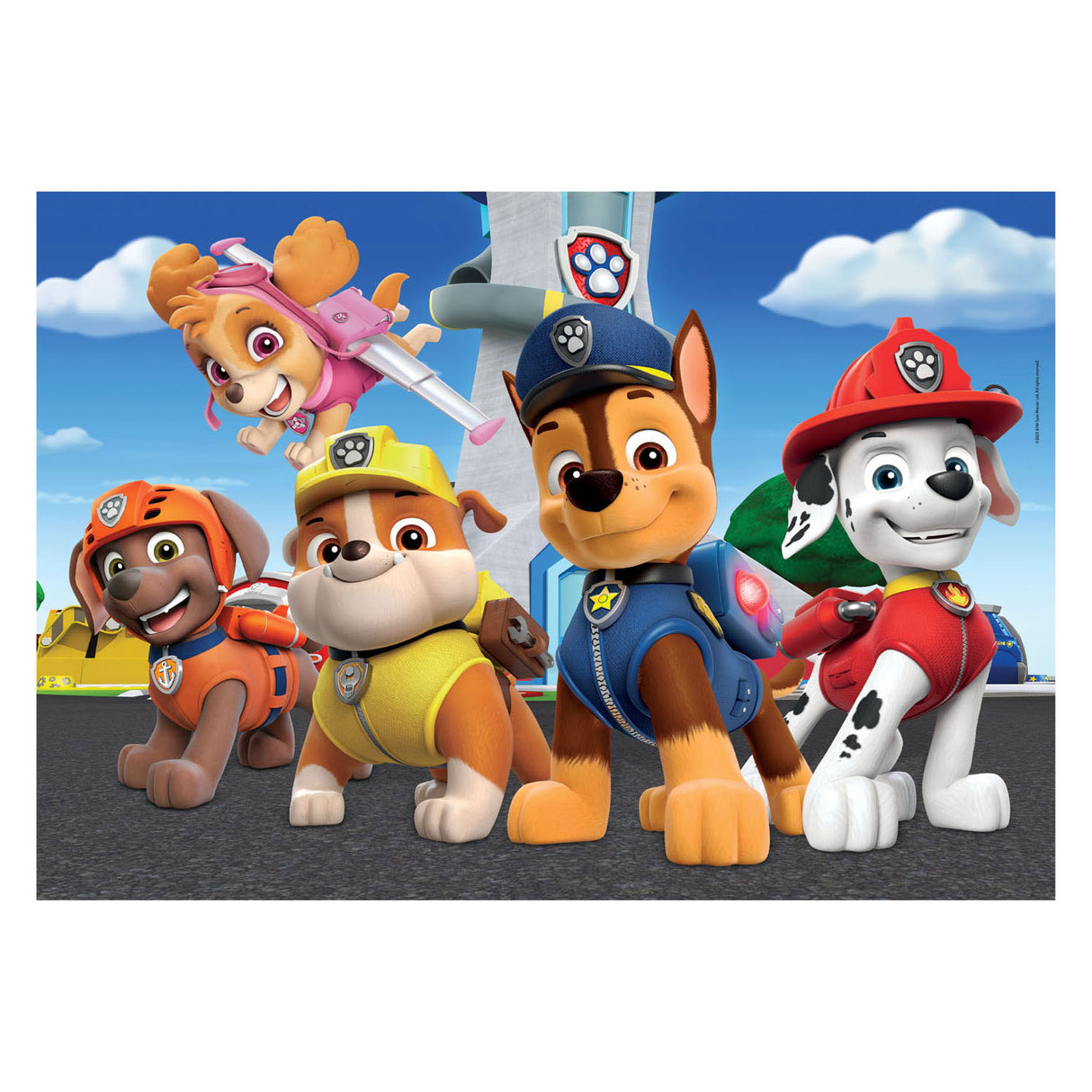 Clementoni Jigsaw Puzzle Paw Patrol, 2x60 kpl.
