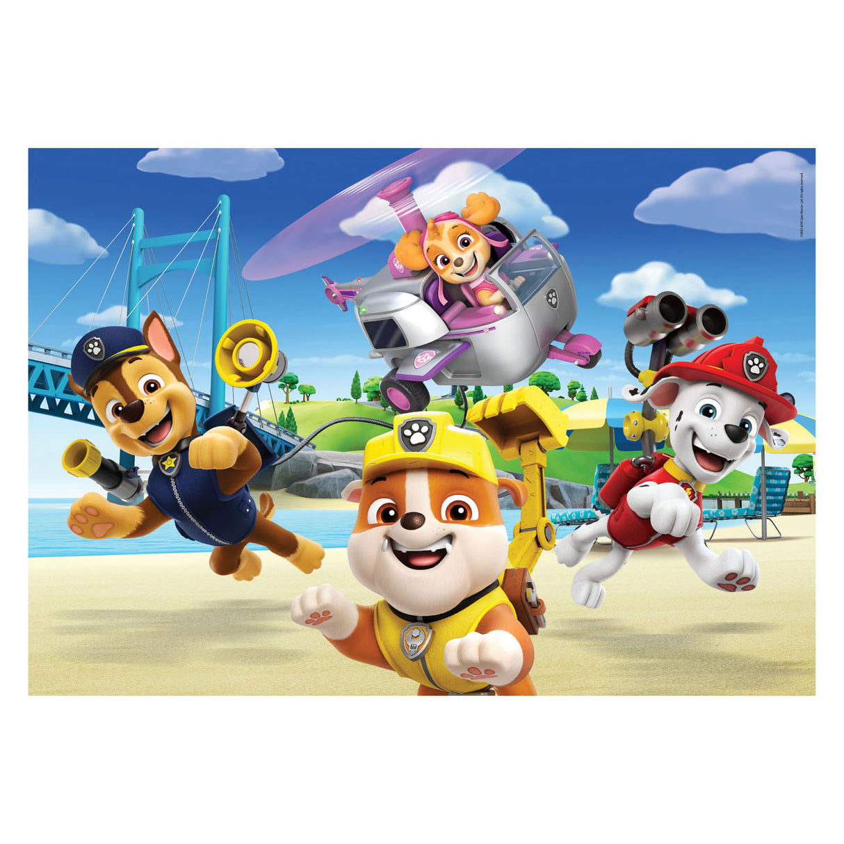 Clementoni Jigsaw Puzzle Paw Patrol, 2x60 kpl.