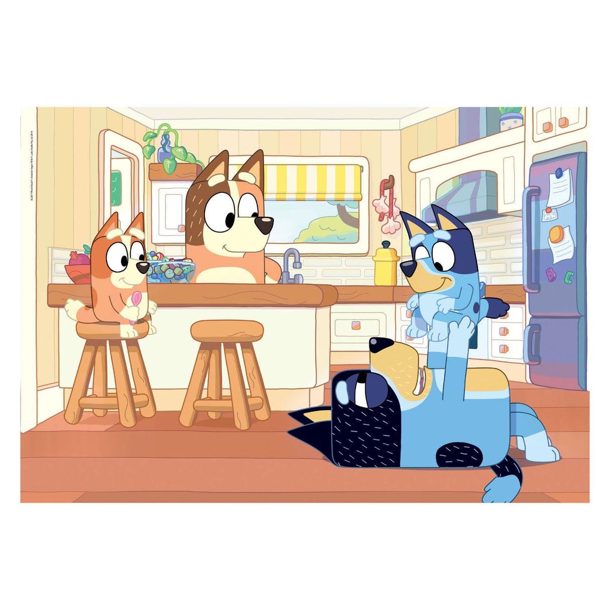 Clementoni Jigsaw Puzzle - Bluey in the Kitchen, 104st.