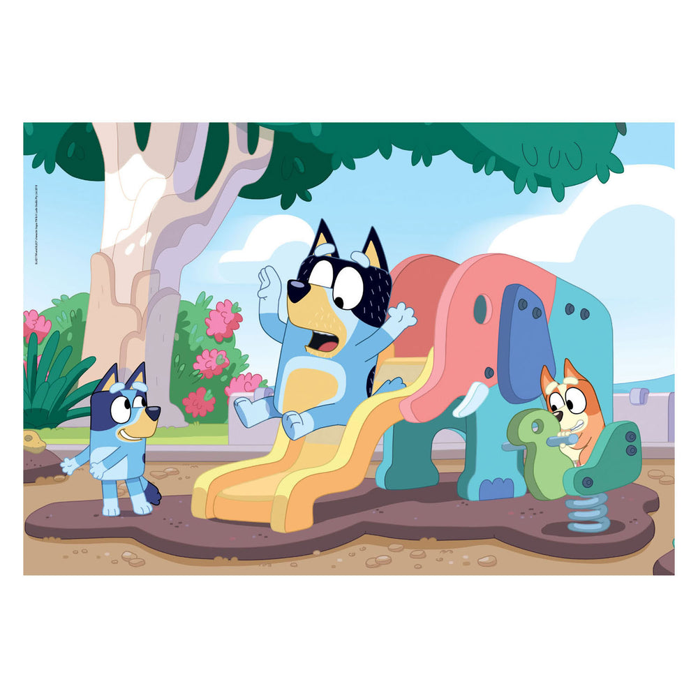 Clementoni Jigsaw Puzzle Bluey on the Slide, 104 pcs.