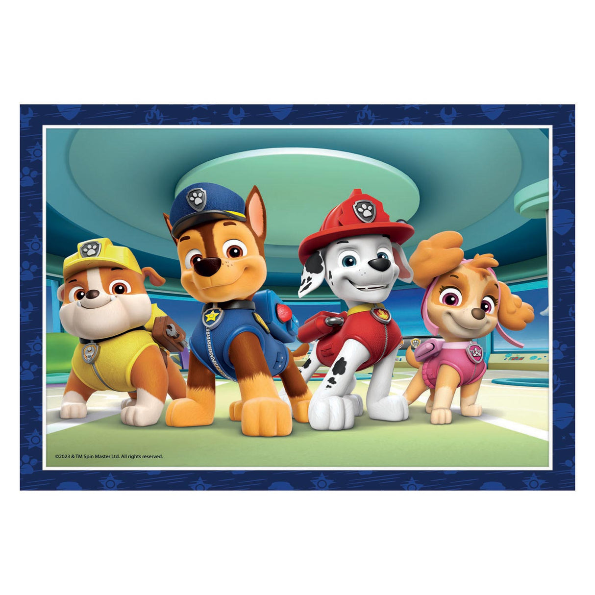 Clementoni Puzzles PAW Patróil, 4in1