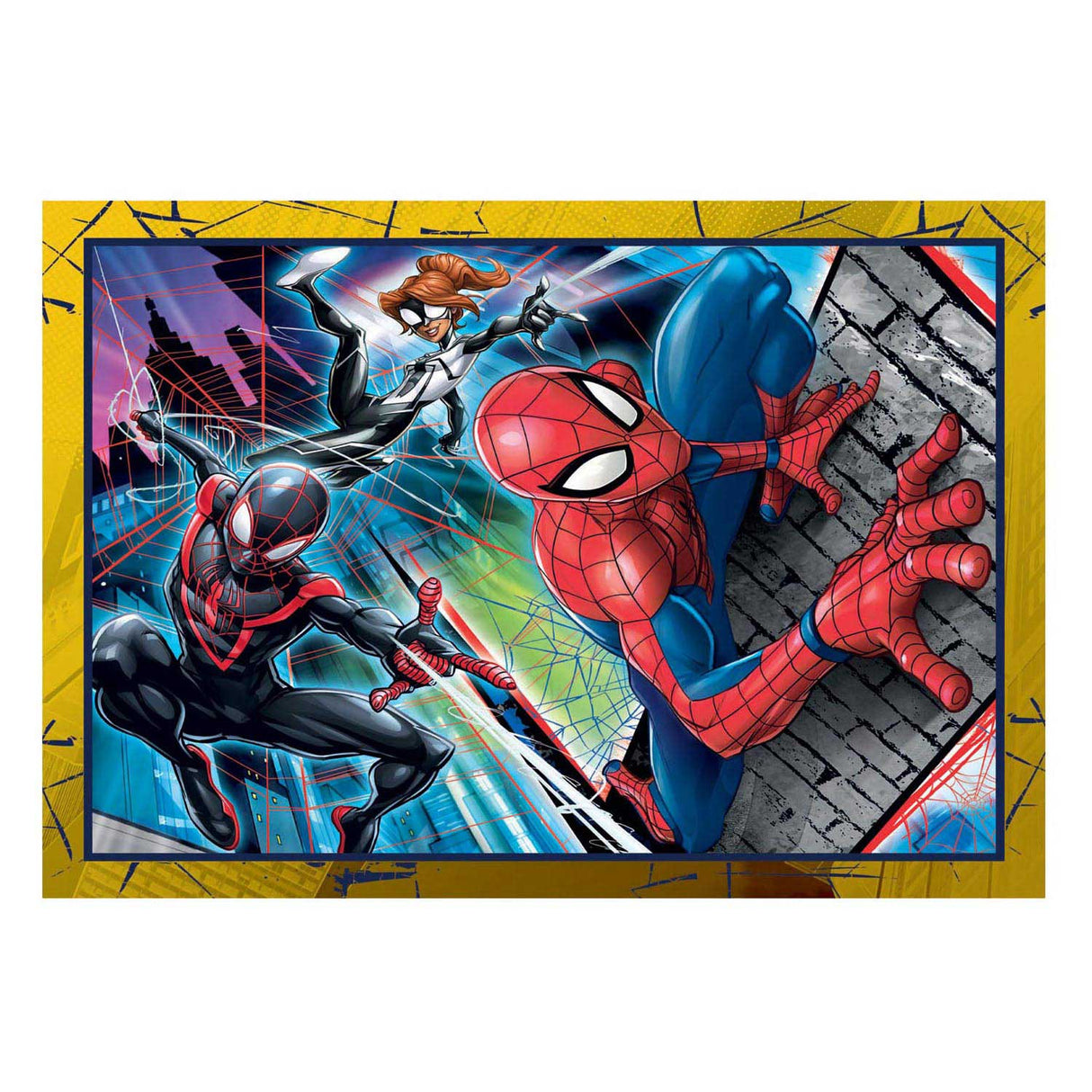 Clemenstoni Puzzles Marvel Spiderman, 4in1