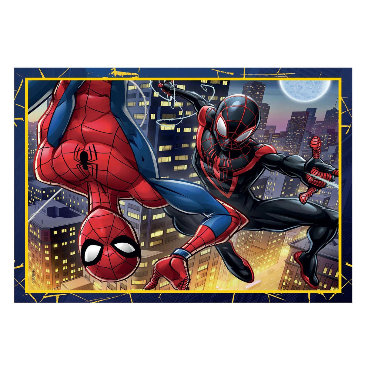 Clemenstoni Puzzles Marvel Spiderman, 4in1