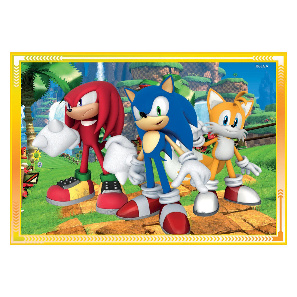 Puzzles Clementoni Sonic, 4in1