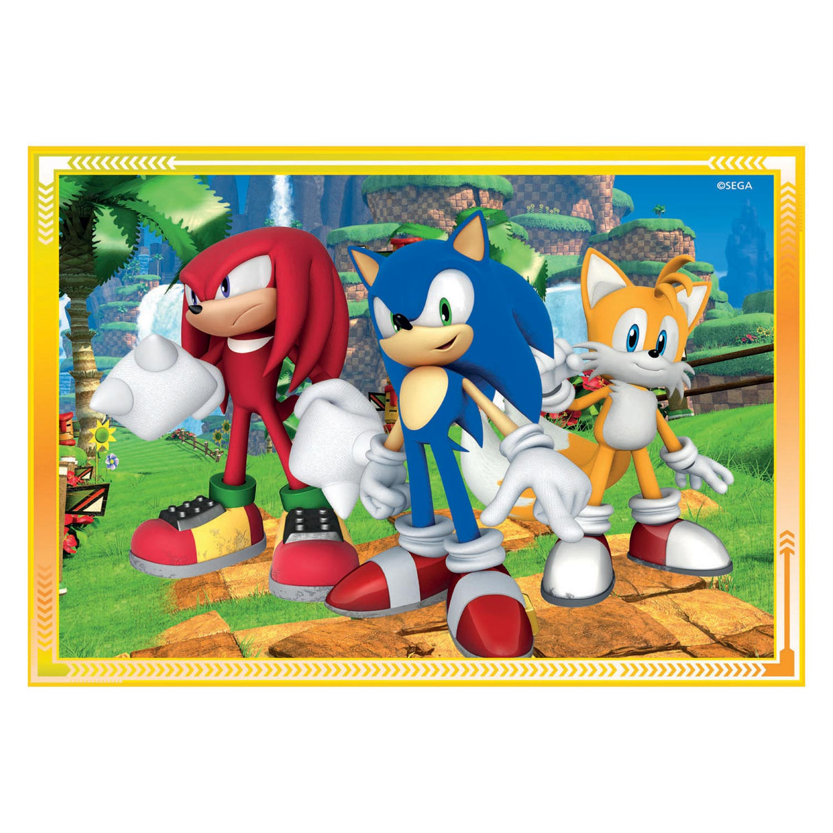 Puzzles Clementoni Sonic, 4in1