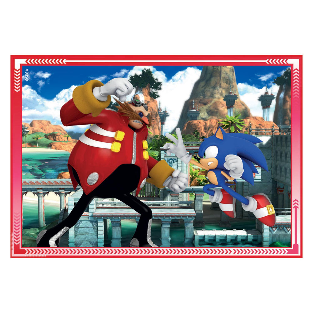 Puzzles Clementoni Sonic, 4in1