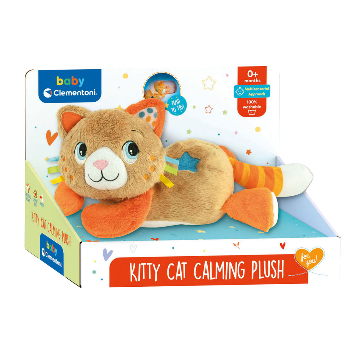 Clementoni bébé Ron Ron chat apaisant