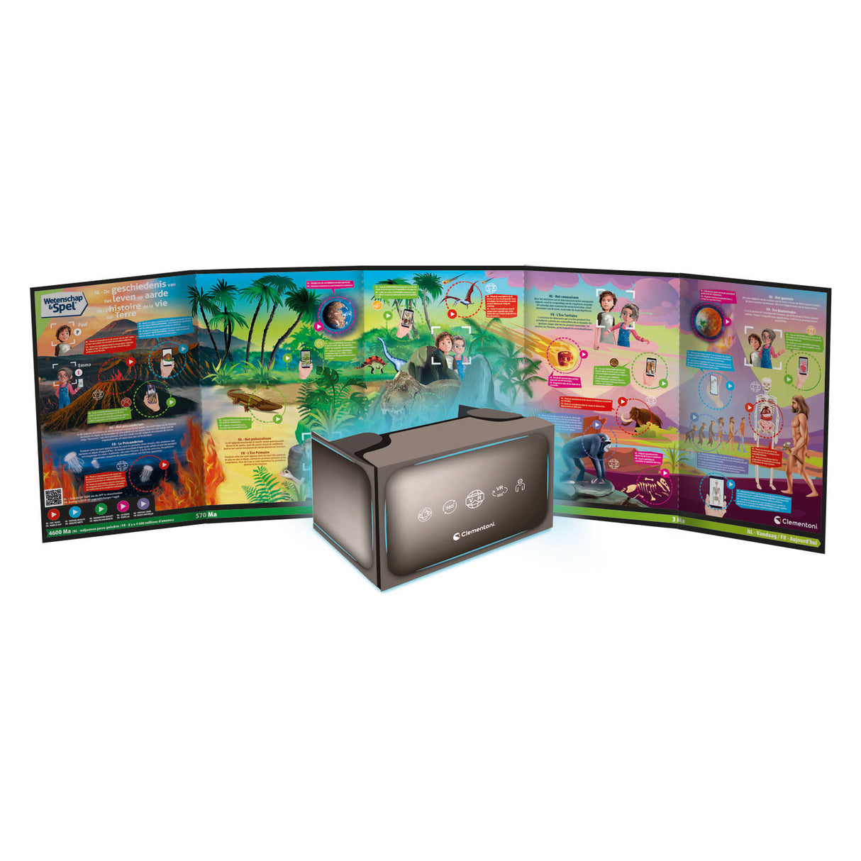 Clementoni tudomány és játék története a földön