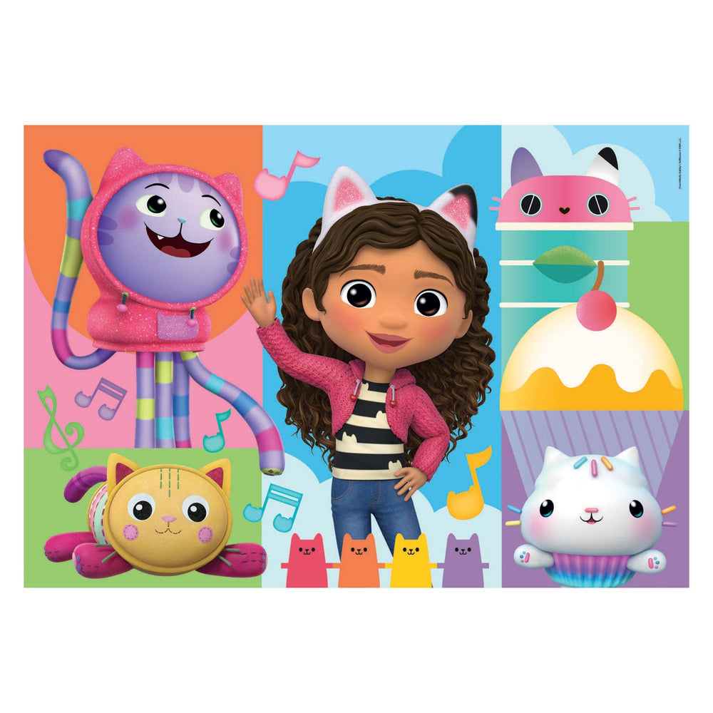 Clementoni Puzzle Gabby's Dollhouse, 2x60pcs.