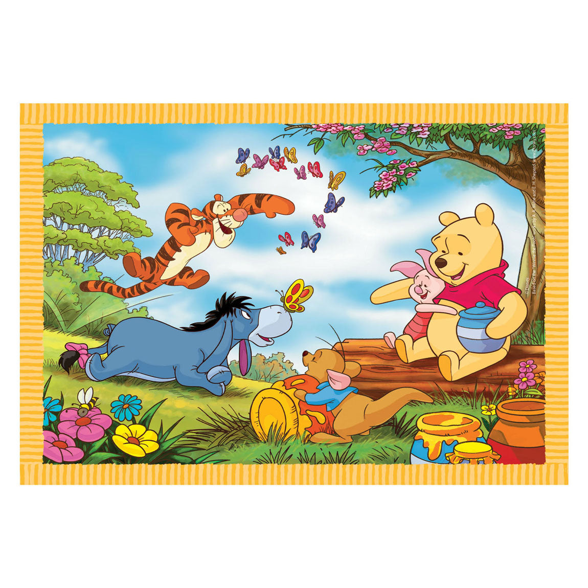 Clementoni Jigsaw Puzzle Color Disney Winnie the Pooh, 4in1