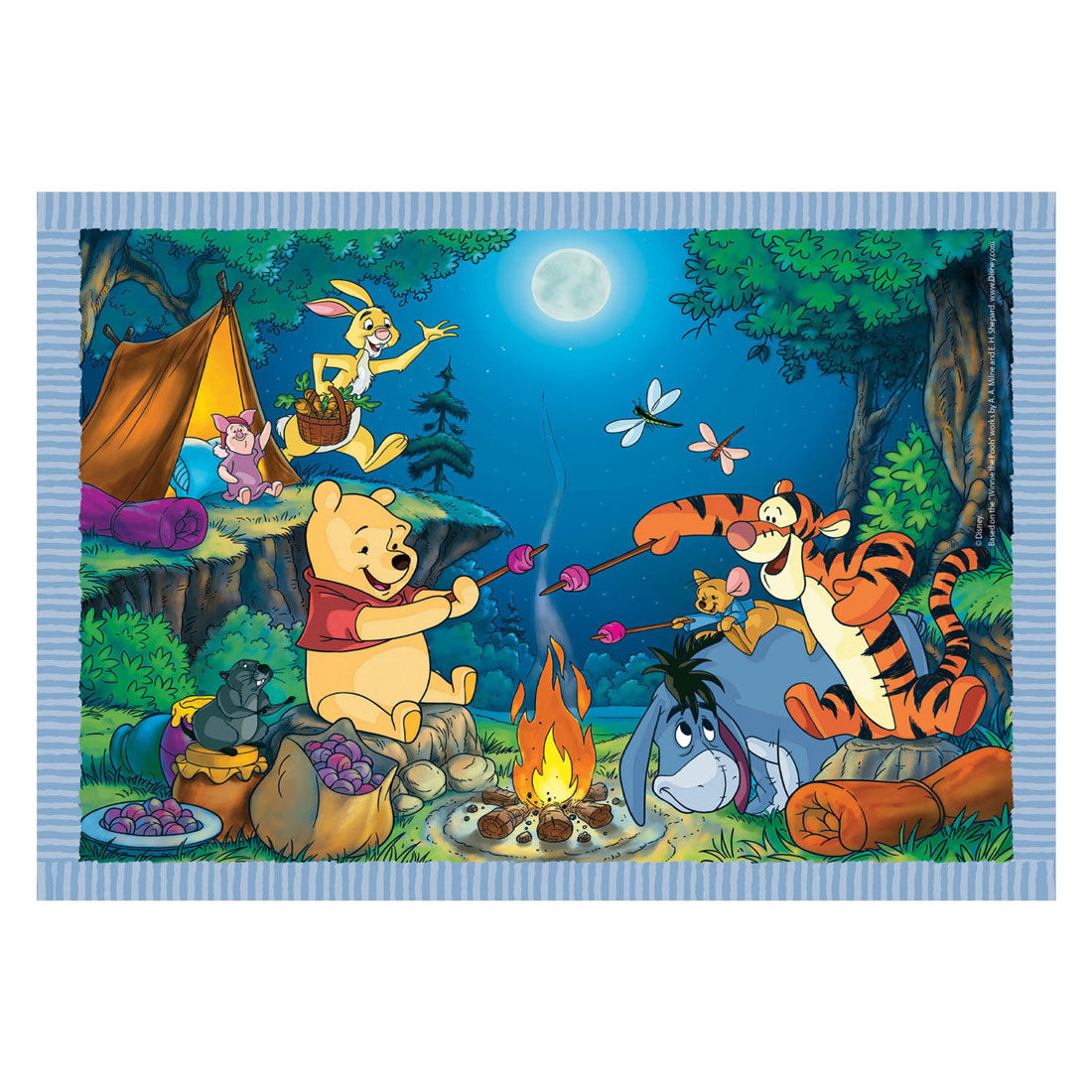 Clementoni Jigsaw Puzzle Color Disney Winnie the Pooh, 4in1