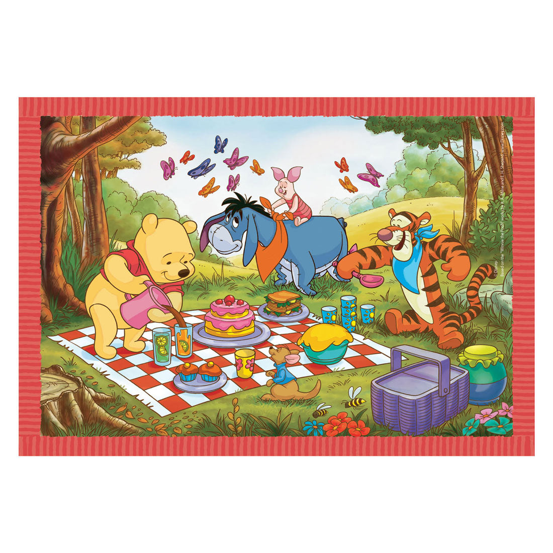 Clementoni Jigsaw Puzzle Color Disney Winnie the Pooh, 4in1