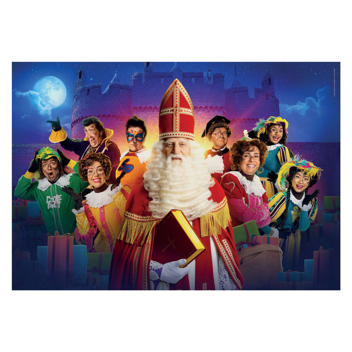 Clementoni Sinterklaas Super Color Club Puzzle, 60 pieces.