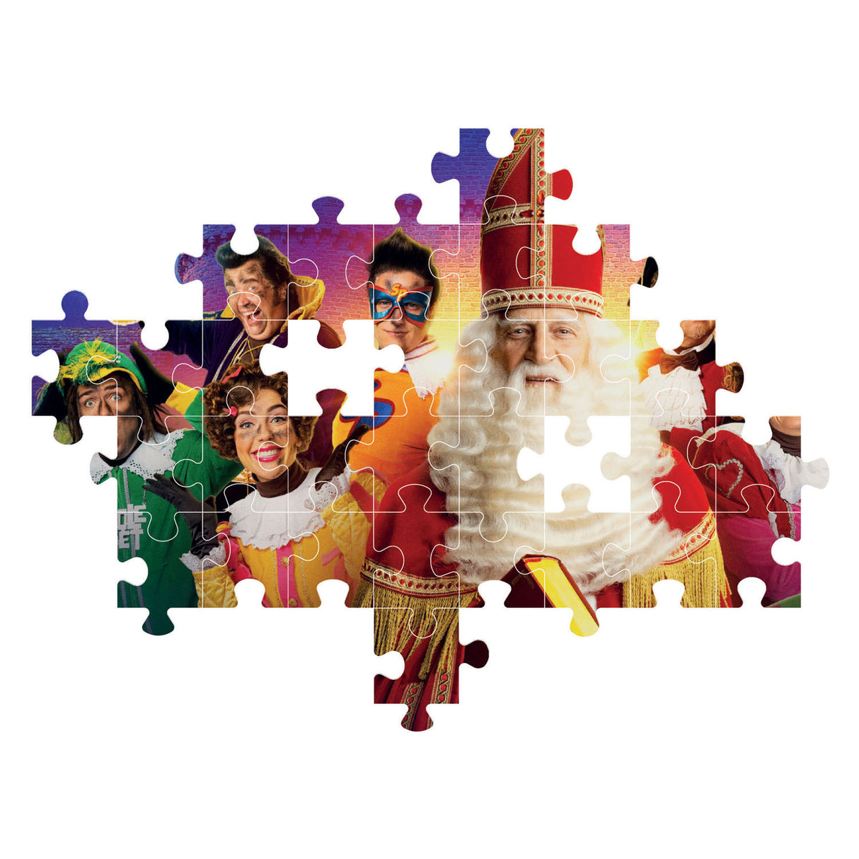Clementoni Jigsaw Puzzle Super Color Club fra Sinterklaas, 60st.