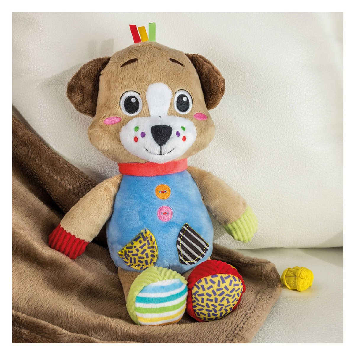 Clementoni Baby My First Animal Cuddle - pes