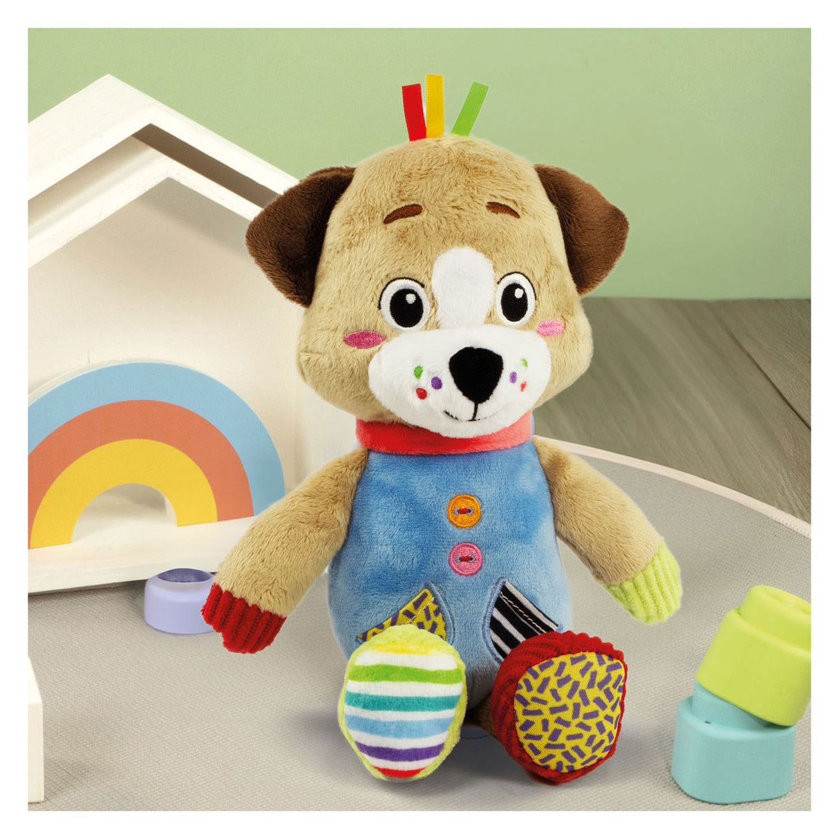 Clementoni Baby My First Animal Cuddle - pes