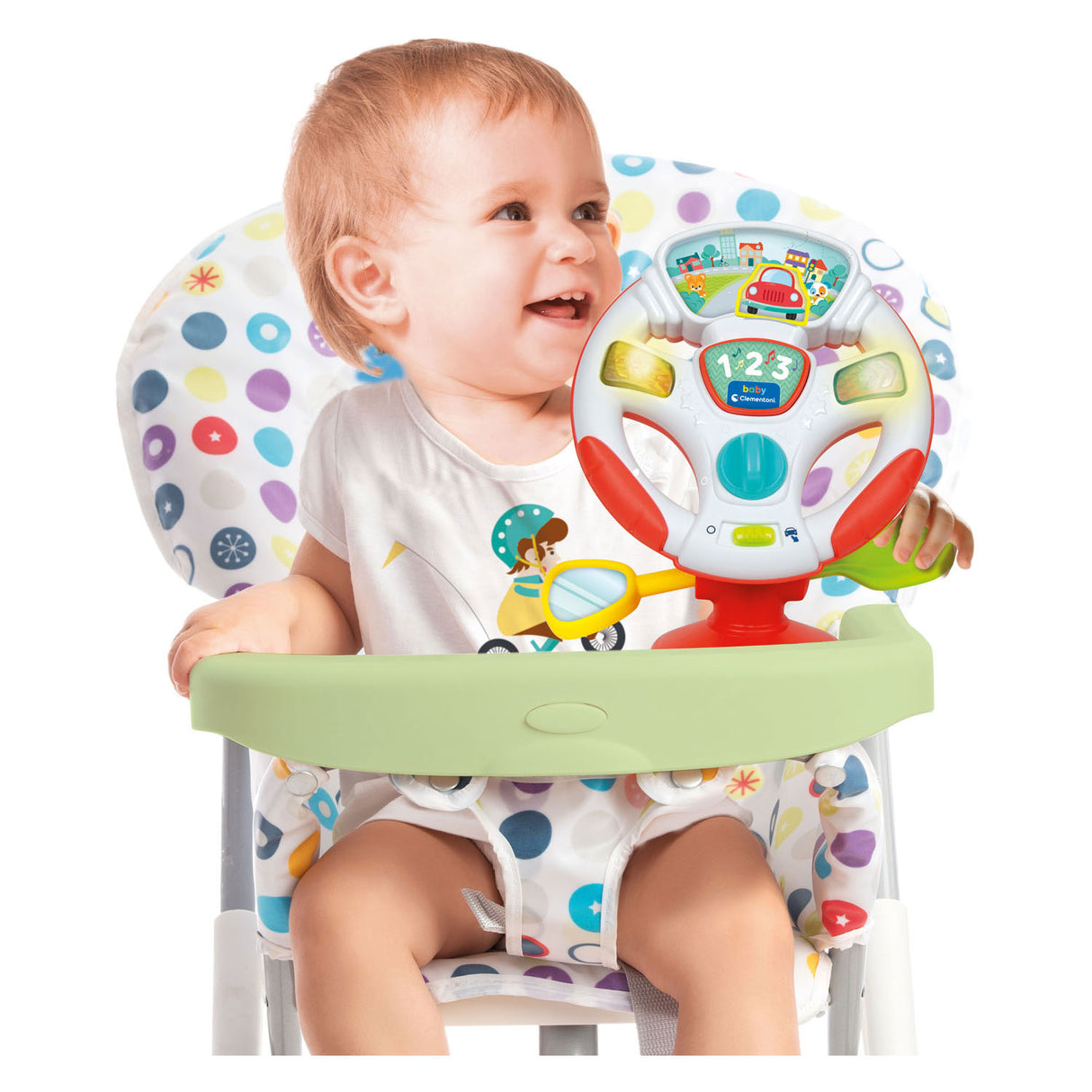 Clementoni baby interactive steering wheel