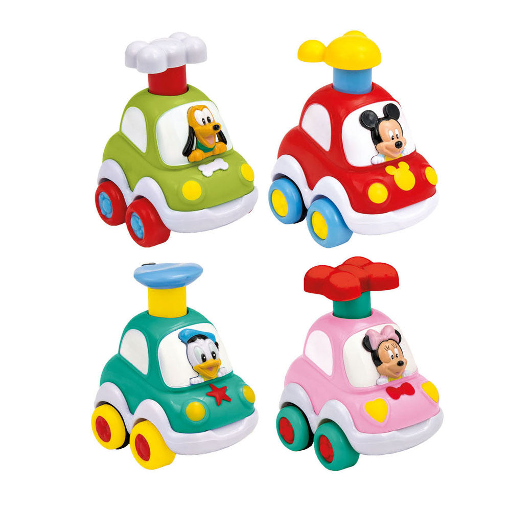 Clementoni press go car disney figure