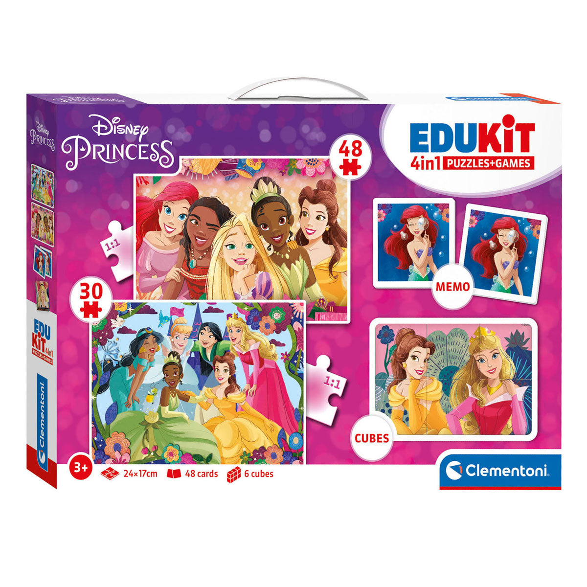 Disney Clementoni Edukit 4in1 Princezna