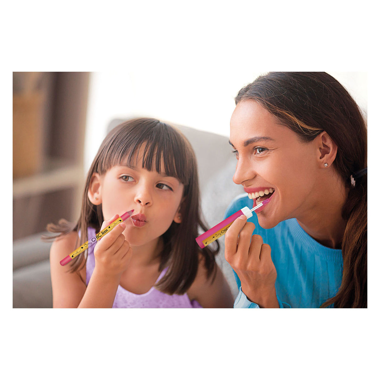 Clementoni Crazy Chic Lipgloss and Lippotlood Party Queen, 2: a.