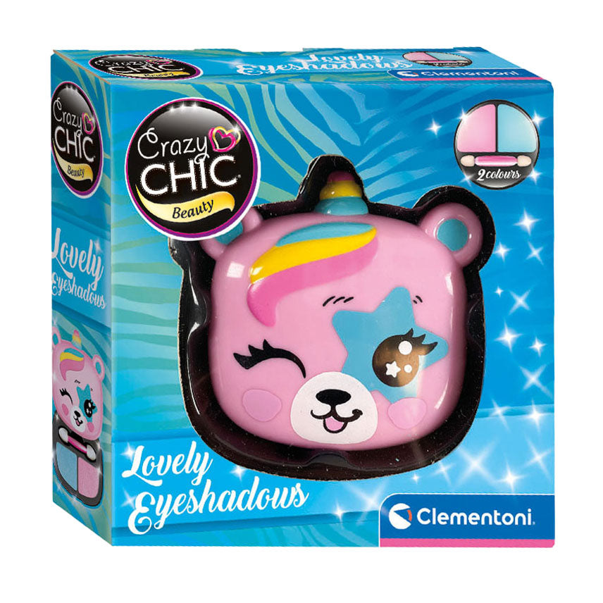 Clementoni crazy chic eyeshadow in make-up box bear