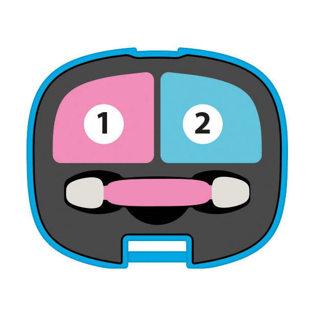 Clementoni crazy chic eyeshadow in make-up box bear