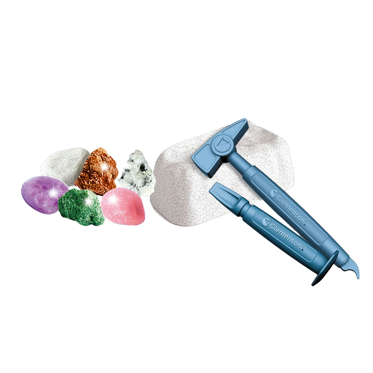 Clementoni science and play - searching for stones and minerals