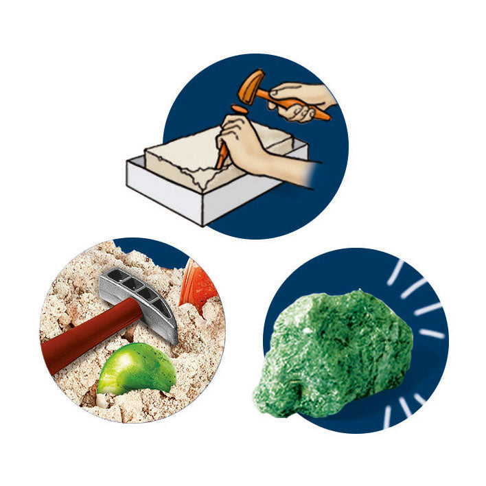 Clementoni science and play - searching for stones and minerals