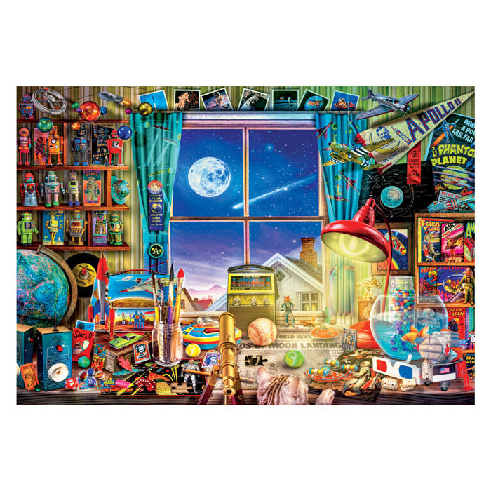 Clementoni jigsaw puzzle to the moon, 500 pcs.