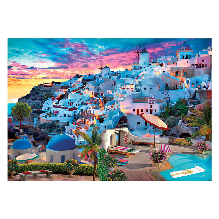Clementoni jigsaw puzzle Greece view, 500 pcs.