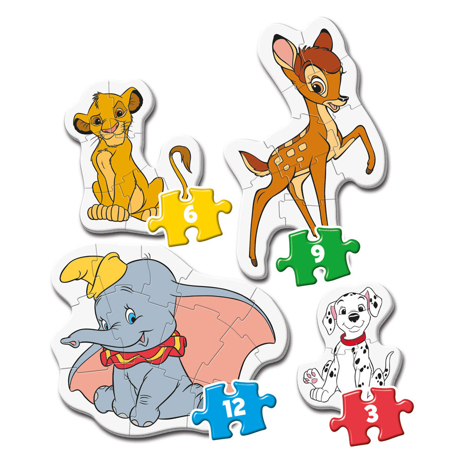 Clementoni Jigsaw quebra -cabeça meus primeiros quebra -cabeças - Disney Classic