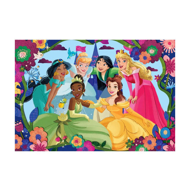 Clementoni Jigsaw Puzzle Super Color Disney Princess, 30: e.